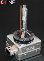 Ксеноновая лампа QLine D1S 4300K (+100%)
