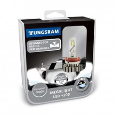 LED автолампы Tungsram Megalight LED +200 12V H11 24W 6000K