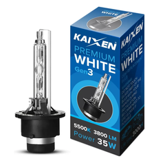 Ксенонова лампа Kaixen D2S 5500K PREMIUM WHITE GEN: 3