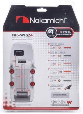 Комплект для підключення підсилювача Nakamichi NK-WK24 4GA