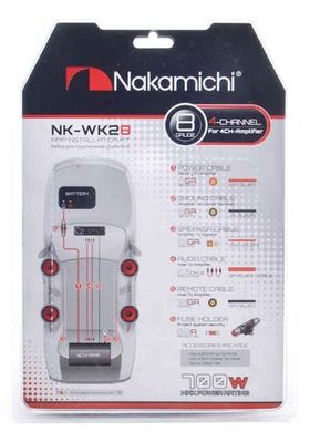 Комплект для підключення підсилювача Nakamichi NK-WK28 8GA