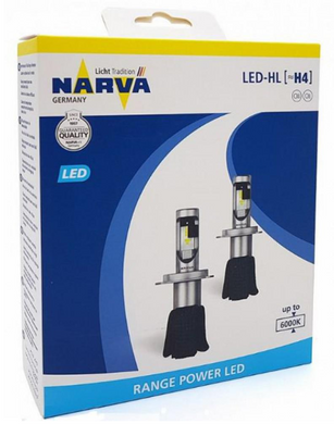 Светодиодные лампы Narva 18004 H4 6000K