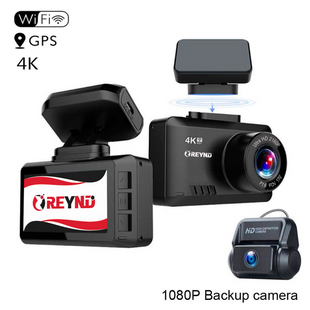 Відеореєстратор Reynd F30 2CAM WiFi GPS 4K