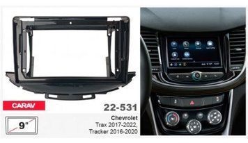 Переходная рамка Carav 22-531 Chevrolet Trax. Tracker
