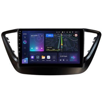 Штатна магнітола Teyes CC3L 4+64 Gb Hyundai Solaris 2 VERNA ACCENT 2016-2018 Black 9"