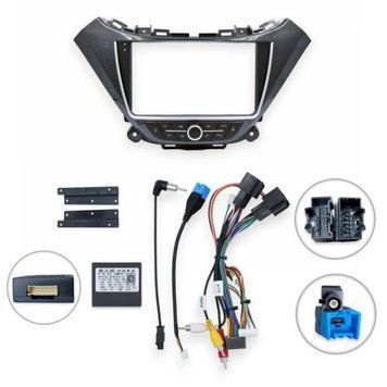 Комплект рамка+проводка QIV QBRK 1241-36 Chevrolet Malibu 9 (K) 2015-2020 9"