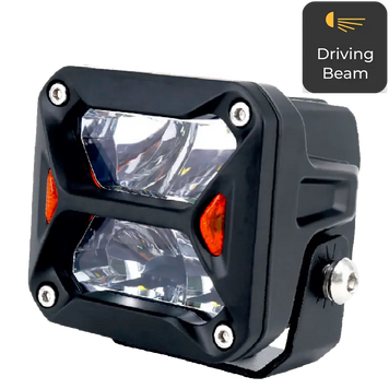 LED фара Drive-X WL SQ-106 DLX 3" SP+DRL 4L-20W OSR