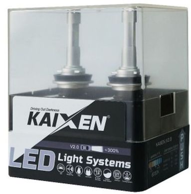 Світлодіодні автолампи Kaixen V2.0 HB4 (9006) 6000K 30W