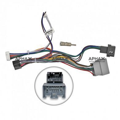 Комплект рамка+проводка QIV Ford Fiesta 6 Mk 6 2008-2013 (F1) (W1) 9"