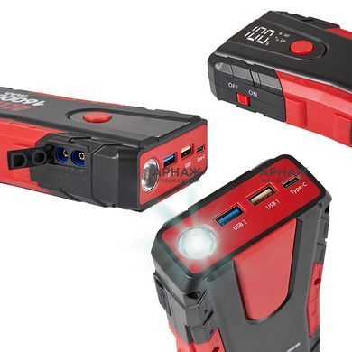 Пусковий пристрій ALLIGATOR JS840Jump Starter 400A/800A 16000mAh