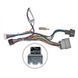 Комплект рамка+проводка QIV Ford Fiesta 6 Mk 6 2008-2013 (F1) (W1) 9"