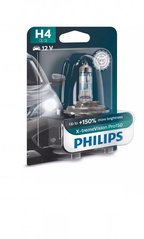 Галогенная лампа Philips 12342XVPB1 H4 60/55W 12V X-tremeVision Pro150 +150% B1