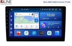 Автомагнитола QLine AMR-1046V3 Android 12 4/64 10'