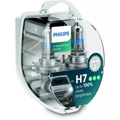 Автомобільні лампи Philips 12972XVPS2 H7 55W 12V X-tremeVision Pro150 +150%