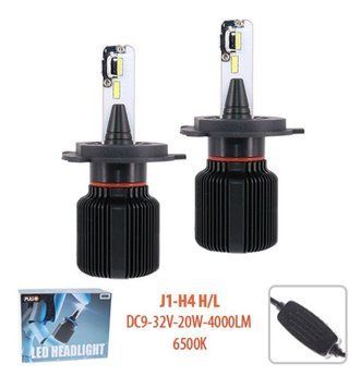 Cветодиодные лампы для авто Pulso J1 H4 20W 4000Lm 6500K