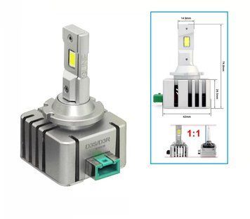 LED автолампы QLine D3S 6000K