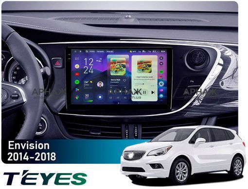 Штатная магнитола Teyes CC4 2K 6+64 Gb Buick Envision 2014-2018 10"