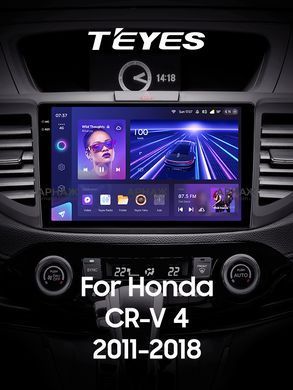 Штатна магнітола Teyes CC3 2K 4+32 Gb Honda CR-V CRV 4 RM RE (9 inch) 2011-2018 (C) 9"
