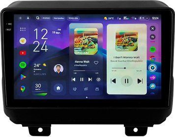 Штатная магнитола Teyes CC4 2K 8+128 Gb Jeep Wrangler 4 JL 2018-2019 9" (L1)