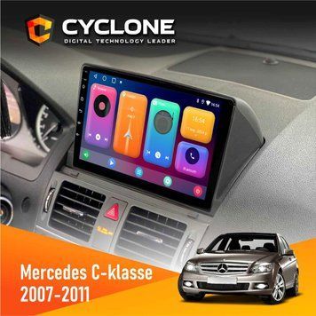 Штатная магнитола CYCLONE Mercedes-Benz C-Class (W204) 2007-2011 C9 CPL 2/32