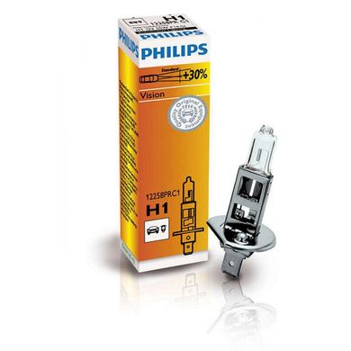 Лампа галогенна Philips H1 Vision 3200K 12258PRC1