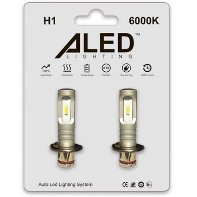 LED автолампы ALed H1 6000K 12W H1A01