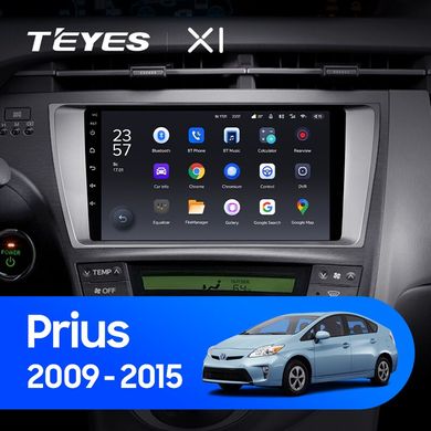 Штатная магнитола Teyes X1 2+32Gb Wi-Fi Toyota Prius XW30 2009-2015 9"