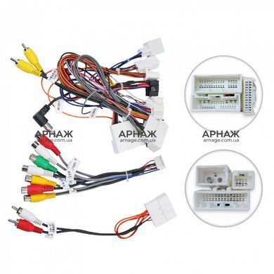 Комплект рамка+проводка QIV Toyota Alphard H20 Vellfire 2008-2014 (F2) (W5) 9"