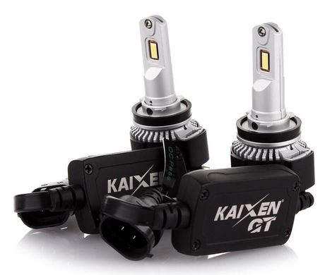 Светодиодные автолампы Kaixen GT H8/H9/H11 6000K 50W