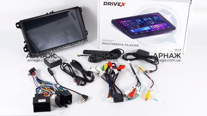 Штатна магнітола DriveX SE-VW 4+64 QLED 4G DSP 8CF 4x50W(7388)