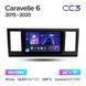 Штатная магнитола Teyes CC3 6GB+128GB 4G+WiFi VW Caravelle 6 T6.1 T6 (2015-2020)
