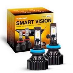 LED автолампи Carlamp Smart Vision H11 8000 Lm 4000 K