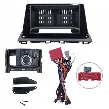 Комплект рамка+проводка QIV QBR-K 2613-42 Mazda CX-4 2016-2023 (K1) 9"