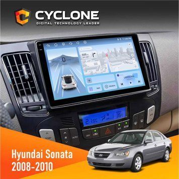 Штатная магнитола CYCLONE Hyundai Sonata 2008-2010 Climate C9-012 4/64 DSP 4G