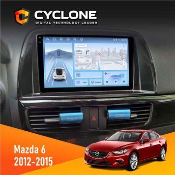 Штатная магнитола CYCLONE Mazda 6 2012-2015 C9-012 4/64 DSP 4G
