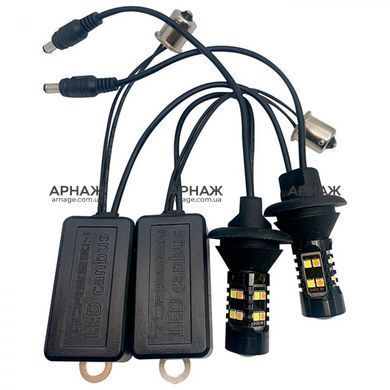 Лед лампы для авто Torssen DRL+поворот W21W (Т20)