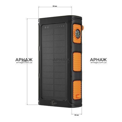PowerBank Квант WSC37 30000mAh з сонячною панеллю
