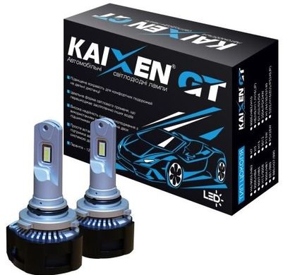 Світлодіодні автолампи Kaixen GT HB3 (9005) 6000K 50W