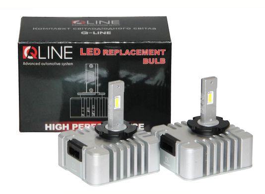 LED автолампы QLine Ultra D5S 6000K