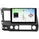 Штатна магнітола Teyes CC4L 6+64 Gb Honda Civic 8 FK FN FD 2005-2012 10"