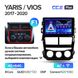 Штатная магнитола Teyes CC2 PLUS 4+64 Gb Toyota Yaris Vios 2017-2020 9" (A)