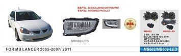 Протитуманні фари Dlaa MB-602-LED Mitsubishi Lancer 2005-07
