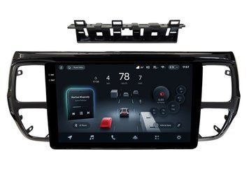 Штатная магнитола Teyes CC4 2K 8+128 Gb Citroen C5 AIRCROSS 2017 UV BLACK 9"