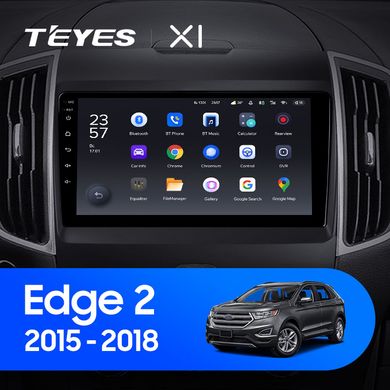 Штатна магнітола Teyes X1 2+32Gb Ford Edge 2 2015-2018 9"