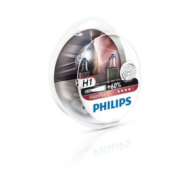 Лампа галогенная Philips H1 VisionPlus 12258VPS2