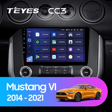 Штатна магнітола Teyes CC3 6Gb+128Gb 360° Ford Mustang VI S550 (2014 - 2021)