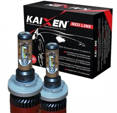 Светодиодные автолампы Kaixen RedLine H15 6000K 35W