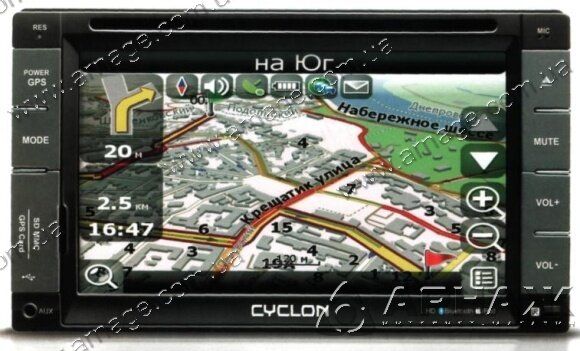 Автомагнитола Cyclon SDV 6511 с GPS