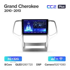 Штатна магнітола Teyes CC2 Plus 3GB+32GB 4G+WiFi Jeep Grand Cherokee (2010-2013)