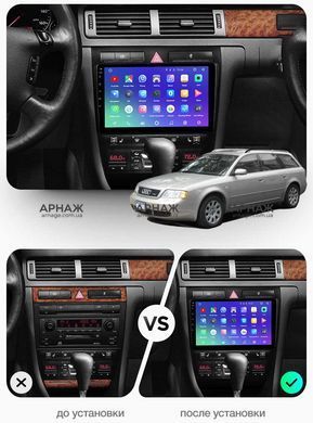 Штатная магнитола Teyes CC3 6GB+128GB 4G+WiFi Audi A6 (1997-2004)